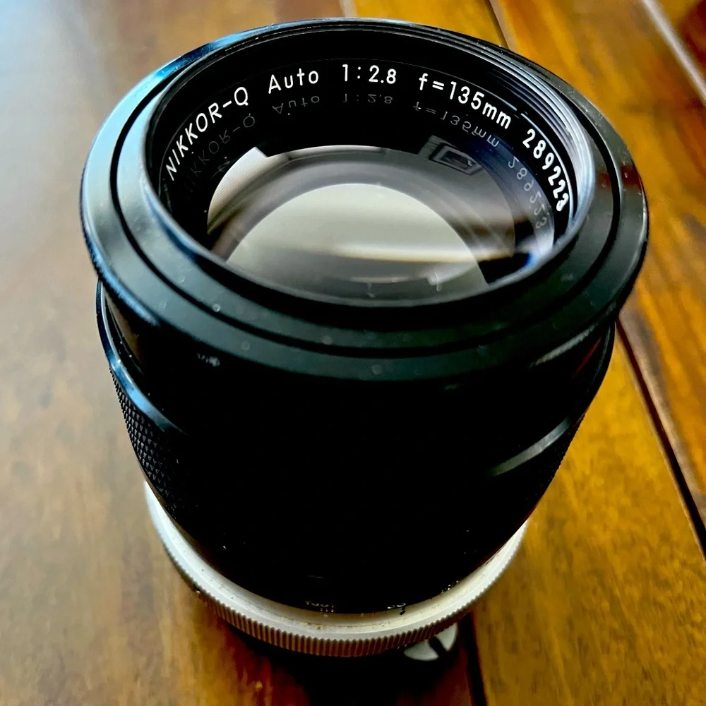 Nikon Nikkor-Q Auto 135mm Lense